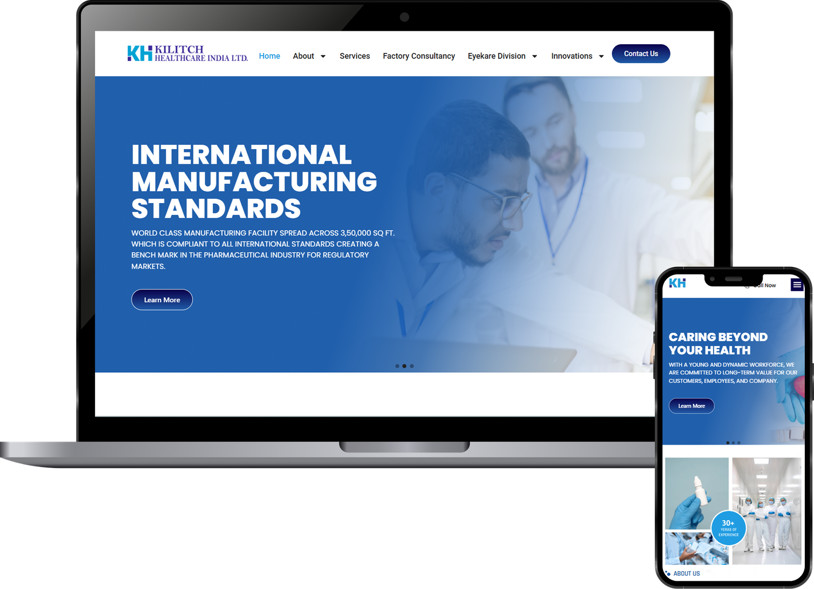 Kilitch Healthcare India Ltd. project by Tripearlsoft