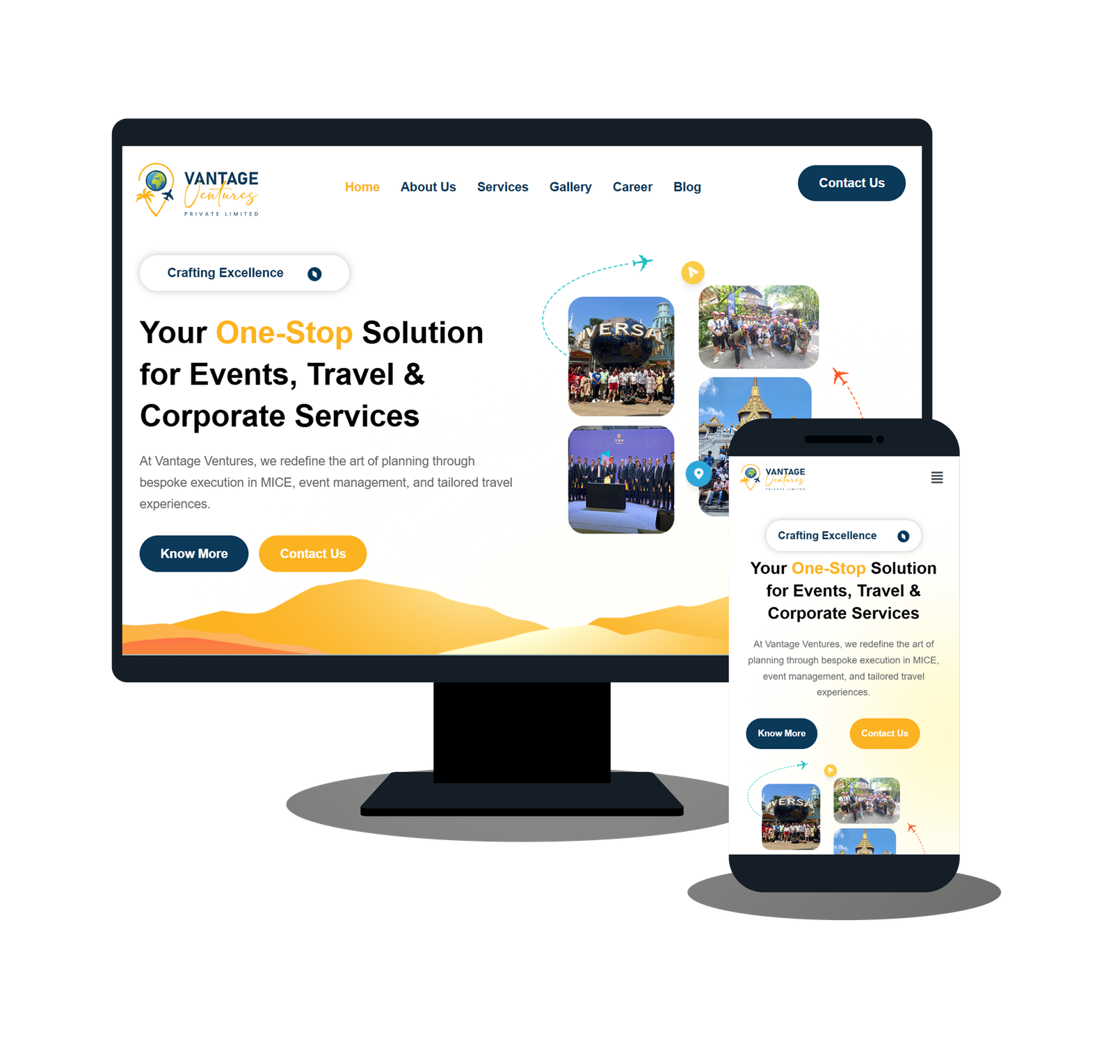 Vantage Ventures project by Tripearlsoft