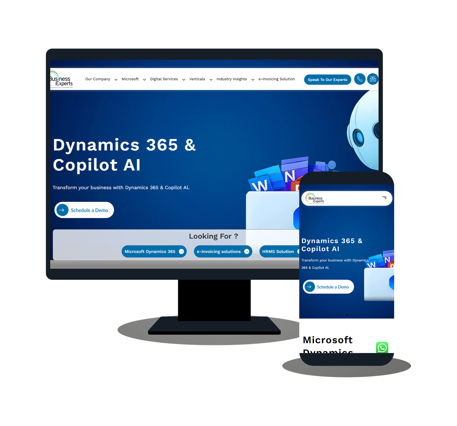 Business Experts project by Tripearlsoft