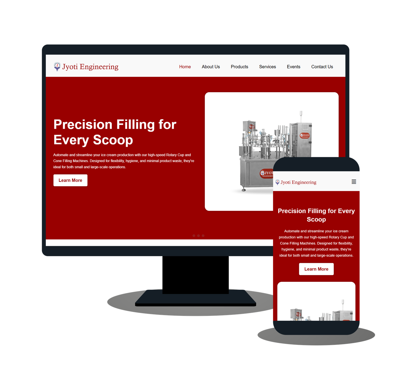 Jyoti Engineering project by Tripearlsoft