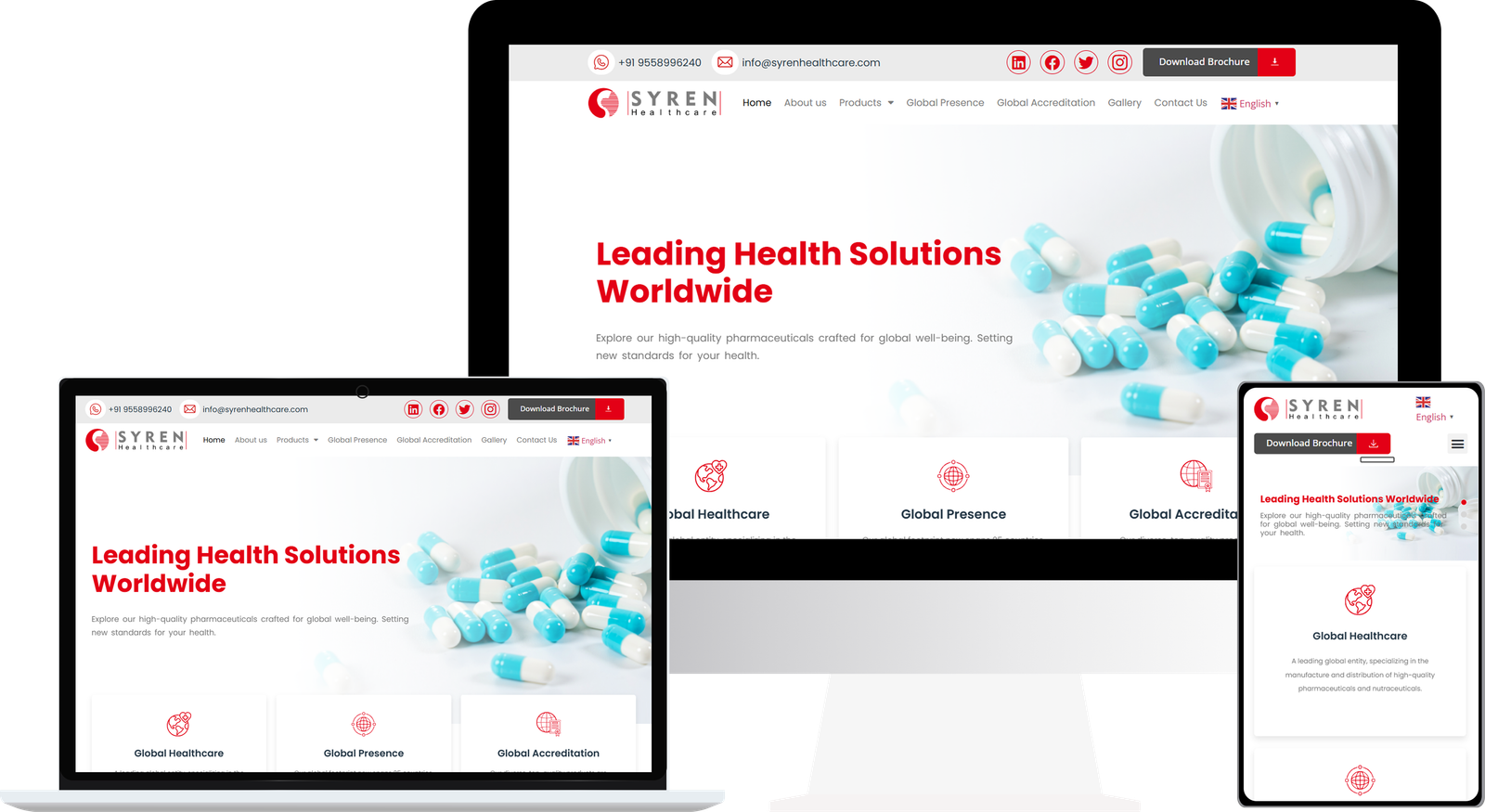 Syren Healthcare project by Tripearlsoft